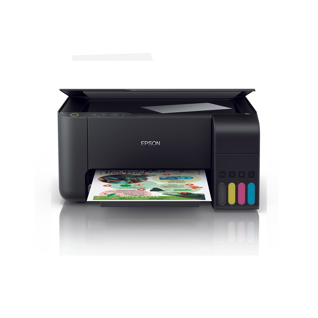 IMPRESORA MULTIFUNCIONAL CON SISTEMA DE TINTA CONTINUA EPSON L3110  IMPRIME/ESCANEA/FOTOCOPIA - Antares Computación
